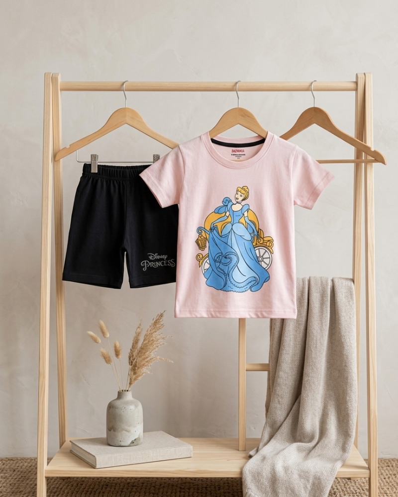Kids Disney Princess Cinderella Co-Ord Set