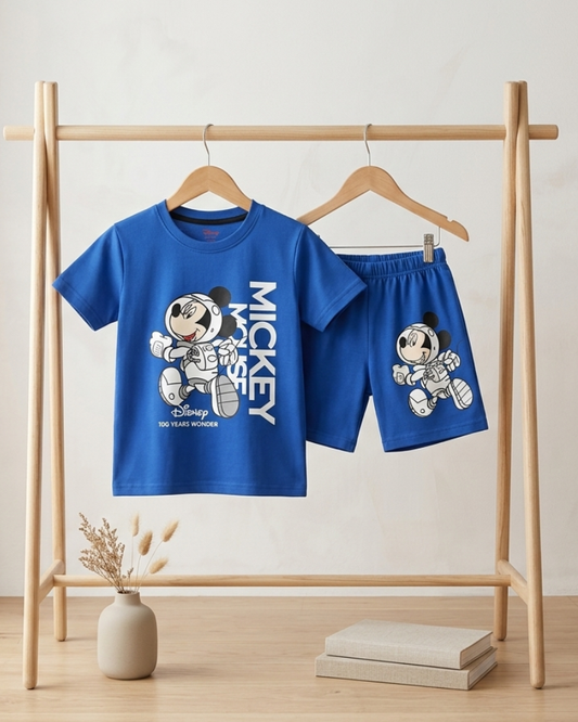 Blue Mickey Mouse Adventure Co-Ord Set