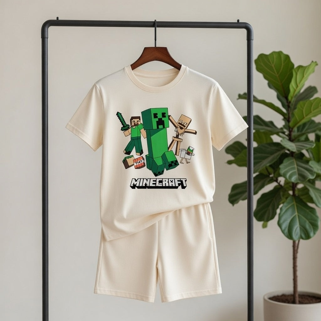 Boys Minecraft Print Set