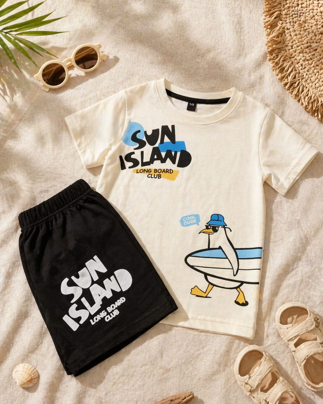 Kids Sun Island Summer Co-Ord Set