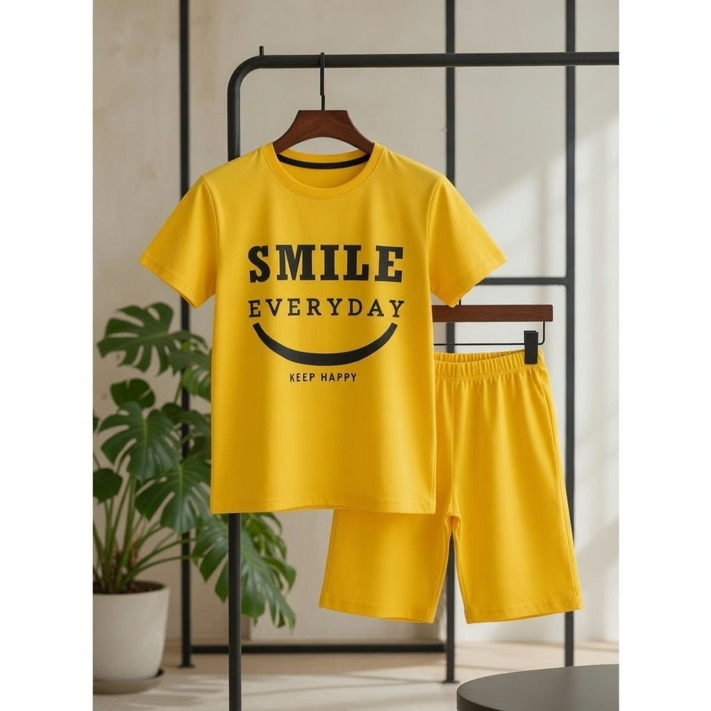 Boys Yellow “Smile Everyday”  Set
