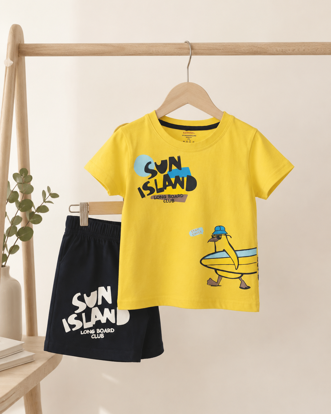 Yellow Sun Island Summer Co-Ord Set