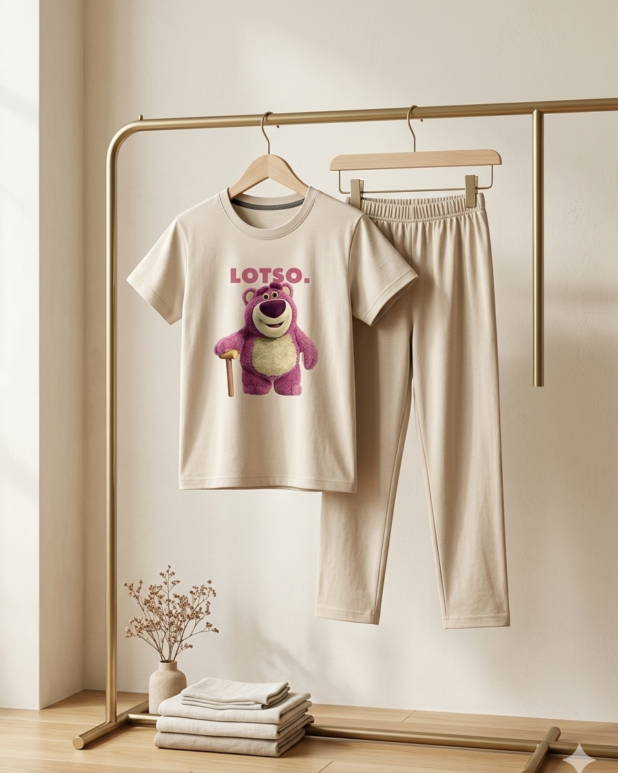 Beige Trouser Set