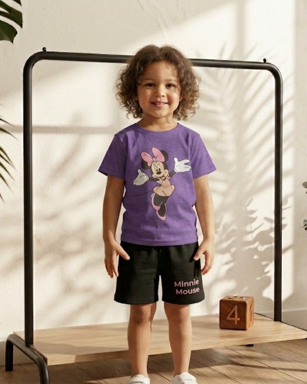 Purple Minnie Co-ord Set