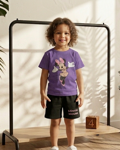 Purple Minnie Co-ord Set